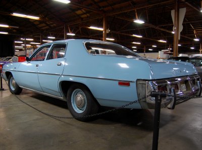 1974 Plymouth Satellite owned by CA Governor Jerry Brown
