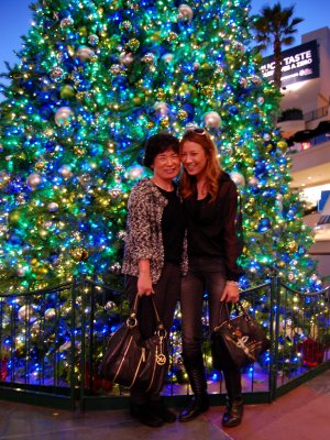Christmas 2010 - Emily and Hyon Chu at Kodak Center