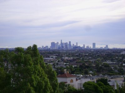 Christmas 2010 - L.A. skyline