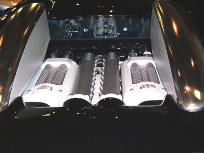 Bugatti Veyron engine 1,001 HP