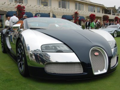 Bugatti Veyron Sang Bleu at Pebble Beach