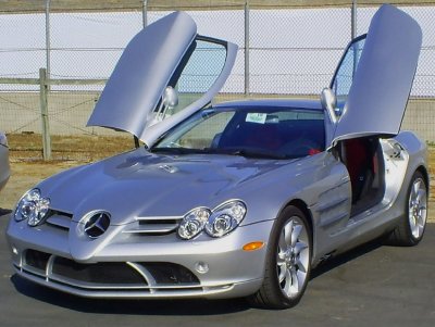 Mercedes McLaren SLR scissor doors