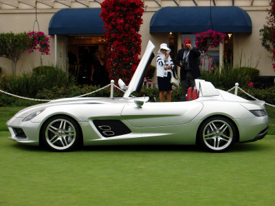 Mercedes McLaren SLR Sir Stirling Moss Edition Pebble Beach