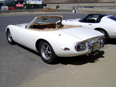 1 of 2 Toyota 2000GT convertibles like 007 James Bond