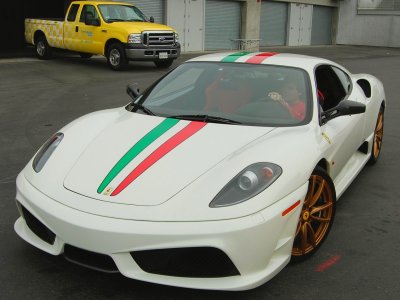 Nick's unique F430 Scuderia