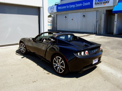 Tesla fully electric sportscar EV zero emmissions