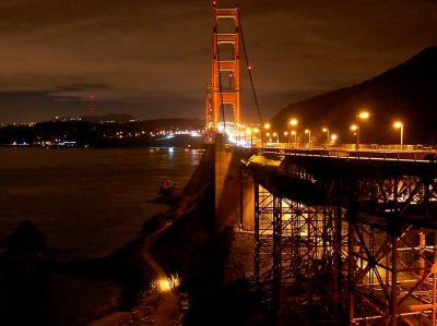 North bank of Golden Gate Bridge
