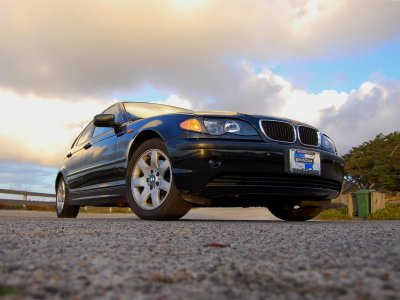 BMW 325i on 17 Mile Drive