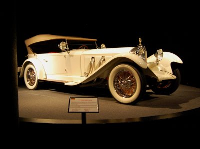 Silver screen actor AL JOLSON 1928 Mercedes Model S