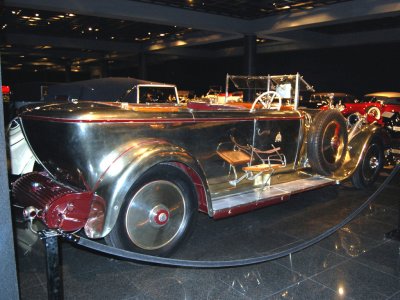 1926 Daimler polished aluminum
