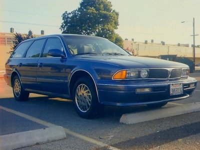 1993 Mitsubishi Diamante family wagon - lots of memories!