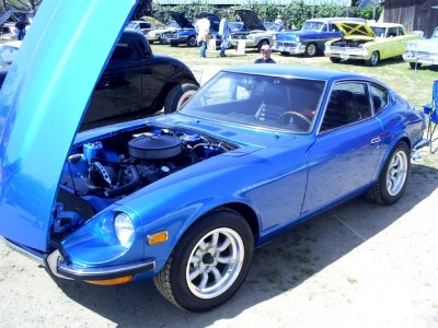 Early 70s Nissan Datsun 240Z with Chevy V8