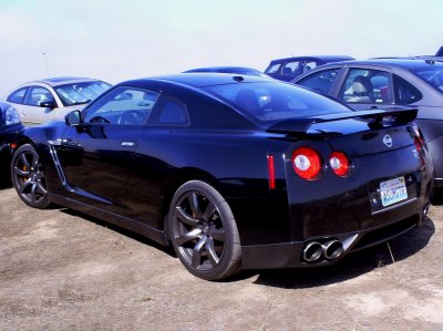 Nissan GTR awesome license plate