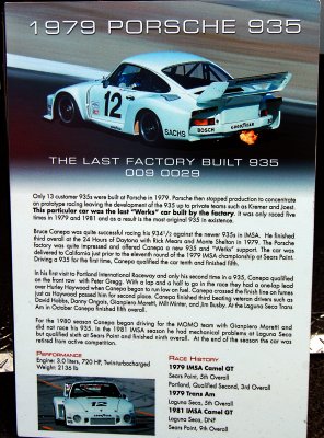Legendary racer Bruce Canepa & last Porsche 935