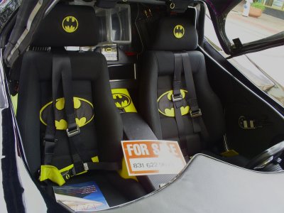 1989 Batmobile interior Batman movie Tim Burton