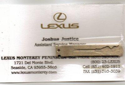 Original key for backup use