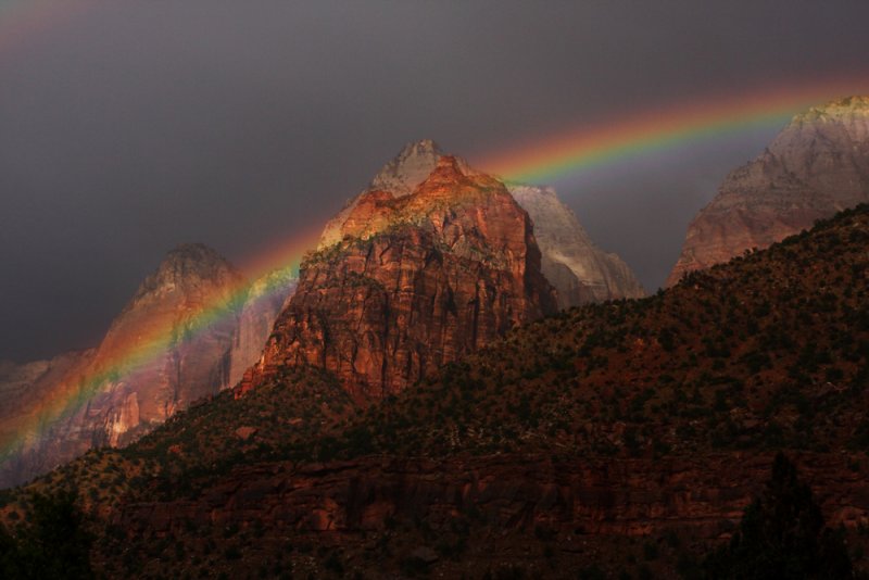 Rainbow Over Zion