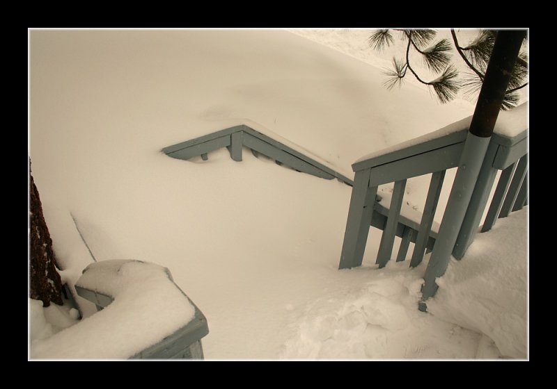 Somewhere under the Snow Theres Stairs