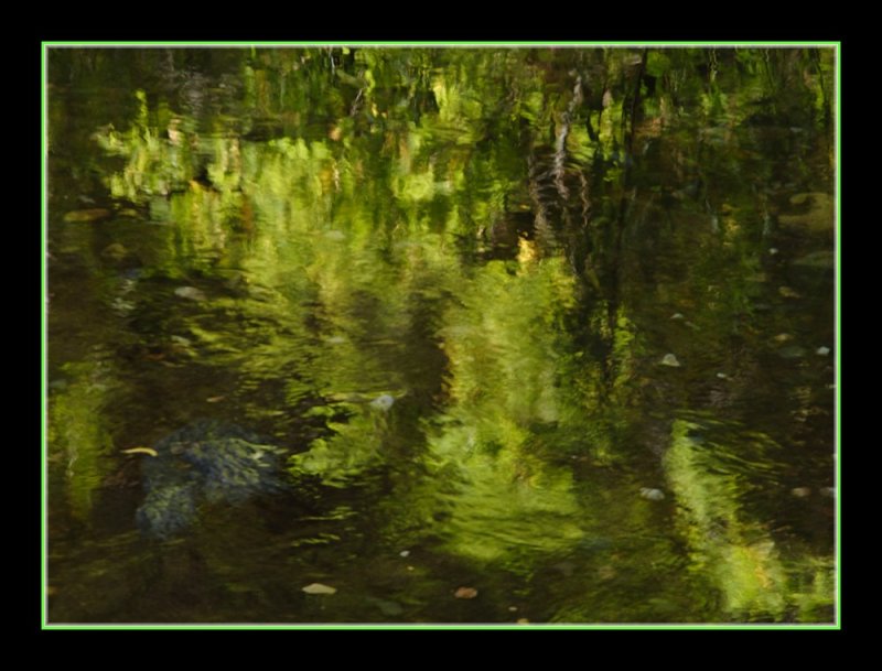 Fall Reflections of Oak Creek