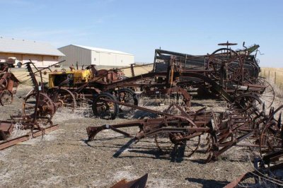 Used, rusted and bent