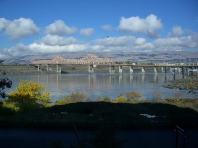 The Dalles Bridge from Water's Edge Bld.