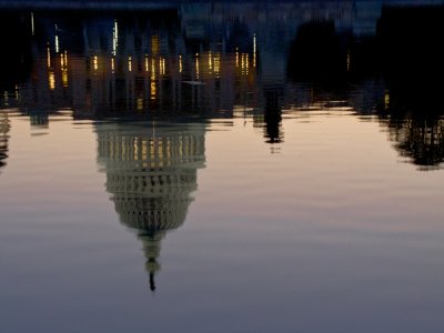 Capitol reflection