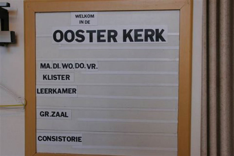 Dokkum, PKN (voorm geref) Oosterkerk infobord [004], 2009.jpg
