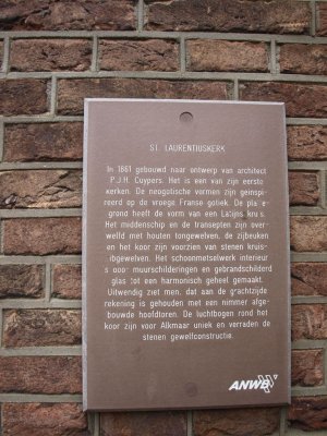 Alkmaar, RK st Laurentiuskerk info, 2008.jpg