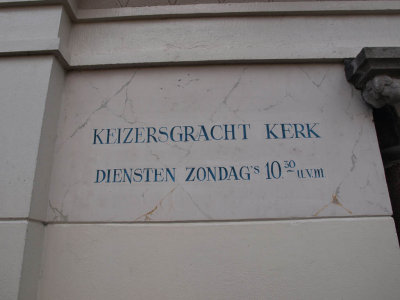 Amsterdam, prot gem Keizersgrachtkerk, 2008