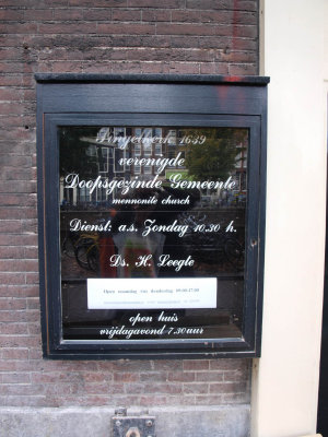 Amsterdam, doopsgez gem 2 bord, 2008