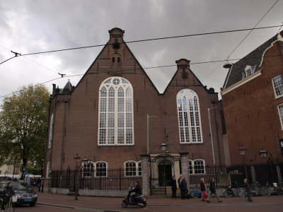 Amsterdam, voorm ev lutherse kerk voorzijde, 2008