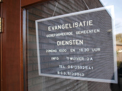 Oudorp, evangelisatie geref gemeenten, 2008.jpg