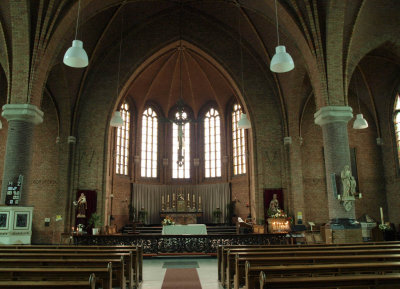 Sluis, RK kerk interieur 1, 2008