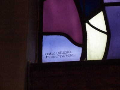 Cadier en Keer, RK missiehuis kapel ontwerper ramen, 2008.jpg