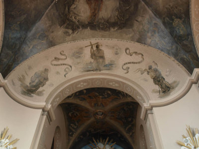 Wittem, RK kerk in klooster wanddecoratie, 2008.jpg