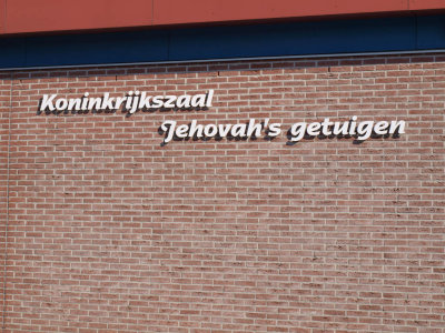 Santpoort, Jehovagetuigen naam, 2009.jpg