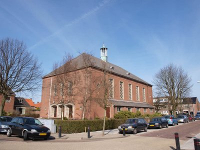 Rijnsburg, geref Maranathakerk 1, 2009.jpg