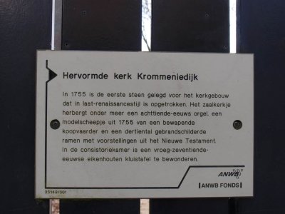 Krommeniedijk, herv gem info, 2009.jpg