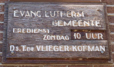 Enkhuizen, ev lutherse gem bord, 2009.jpg