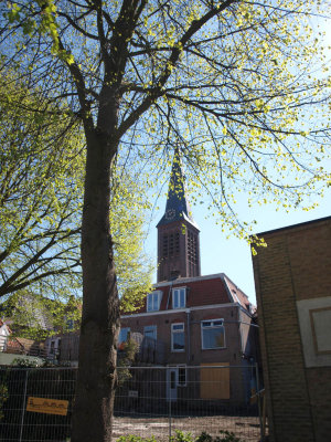 Enkhuizen, RK Franciscus Xaviriuskerk toren 1, 2009.jpg