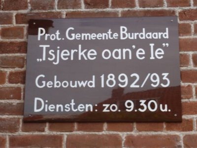 Birdaard, prot gem (ex geref kerk) infobord [004], 2009.jpg