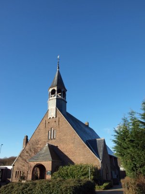 Haarlem, prot gem Opstandingskerk Bloemendaal-Overveen 12, 2011