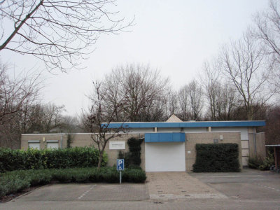 Almere, Jehova koninkrijkszaal fontanapad, 2008