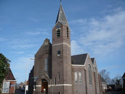 Hallum, oude geref kerk  De Hoeksteen [004], 2008