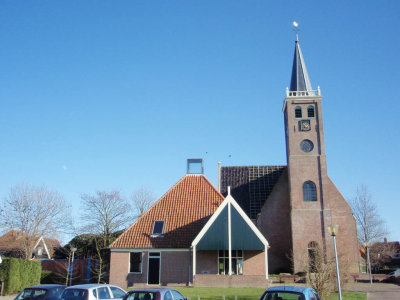 Kolhorn, NH kerk en dorpshuis, 2008