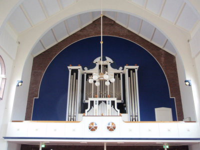 Emmeloord, christ geref De Hoeksteen orgel, 2008