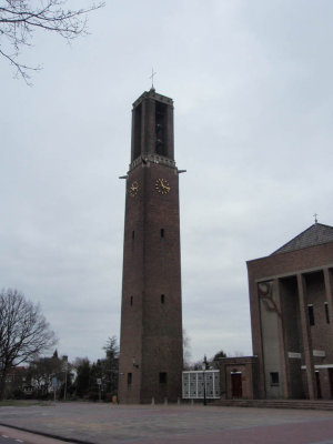 Emmeloord, RK toren st Michaelkerk, 2008