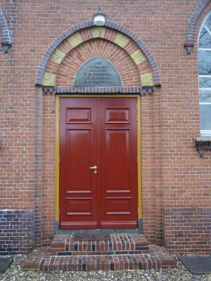 Rottum, NH kerk deur, 2008.jpg