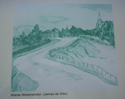 Westeremden, tekening wierde, 2008.jpg