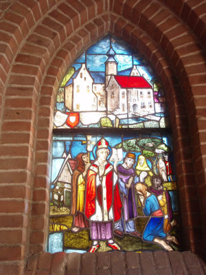 Saasveld, RK kerk raam, 2008